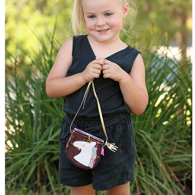 Unicorn purse new arrivals for little girl